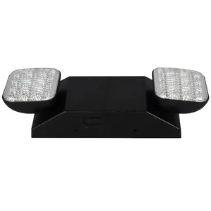 LED Two Head Emergency Light Battery Back up Exit Sign Combo UL thumbnail-5
