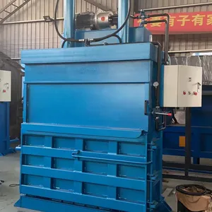 80T Large Size Heavy Weight Vertical Hydraulic Baler for Waste Paper Cardboard Plastic thumbnail-3