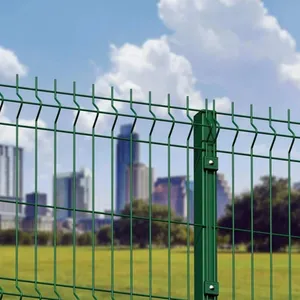 Factory 3D Fence Panels Metal Wire Mesh Fence Wholesale Customized Garden ECO Friendly Barrier thumbnail-3