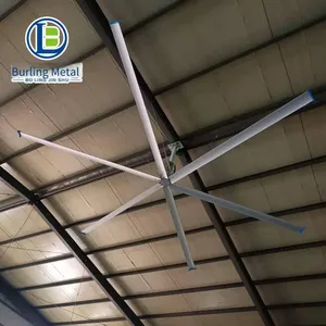 Chongqing Industrial Large Hanging Fan, Powerful Large Industrial Fan, 7.3 - Meter High - Power Permanent Magnet Hanging Fan, Produced and Installed by Bailing thumbnail-1