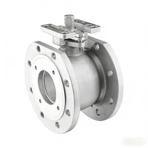 PN16 Wafer Ball Valve With ISO5211 Mounting Pad | DIN3357 Stainless Steel Ball Valve Manufacturer thumbnail-1