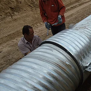 Galvanized Helical Corrugated Steel Culvert thumbnail-4
