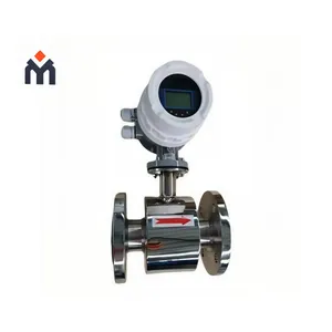 Digital Flanged Thread Tri-Clamp Liquid Magnetic Flow Meter for Water thumbnail-5