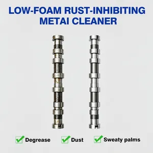 RSB-103C Low Foam Rust Inhibiting Metal Cleaner For Ultrasonic & High Pressure Spray Cleaning, Non-Corrosive, Eco Safe Free of Sodium Nitrite, OEM ODM thumbnail-1