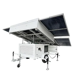 Trailer-Mounted Solar Energy Storage Container Mobile Light Tower thumbnail-5