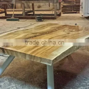 Fully Finished Furniture - Ash Wood or Oak Coffe Table thumbnail-1