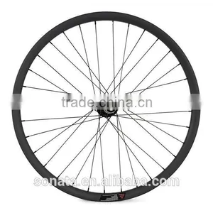Wholesale Bicycle Part Disc Brake 26 Inch 22mm Clincher Mountain Bike Carbon Wheelset MTB Carbon Wheels thumbnail-4