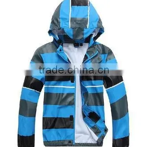 Stripe Printing Popular High Quality Children Raincoat thumbnail-1