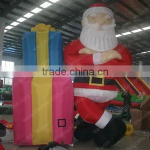 2016 New Popular Cartoon Inflatable Santa Claus Christmas Deco thumbnail-1