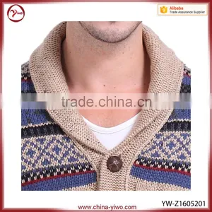 Custom Latest Comfortable Plain Men Knitted Sweater thumbnail-6
