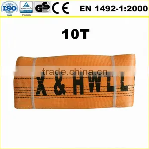 10T Double Flat Polyester Webbing Sling thumbnail-1