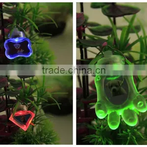 Wholesale Mixed Batch LED Dog ID Tags Luminous Glow Jewelry Pet Pendant thumbnail-4