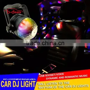 USB Connector Rgb Atmosphere Light Led Car DJ Light Music Control Voice Control thumbnail-2