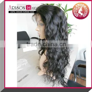 2015 New Products 7A Natural Looking Brazilian Human Hair Wig Cheap Brazilian Human Hair Wig thumbnail-2