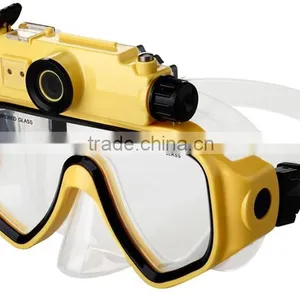 RD34 Underwater Diving Mini Camera, Scuba Diving Mask HD Camcorder and Snorkel thumbnail-1