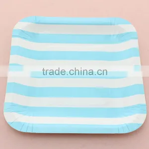 7 Inch Party Disposable Paper Plate Raw Material Quality Choice thumbnail-2