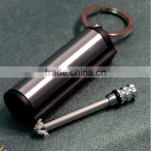 Portable Emergency Fire Starter Flint Match Lighter Cylinder Outdoor Tool H1E1 thumbnail-2