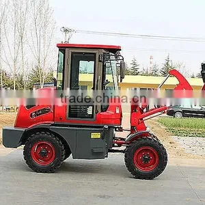 0.8ton Mini Loader 4WD Attachments Slasher,log Splitter,auger,tiller,blade thumbnail-1