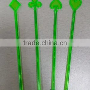 Cocktail Drinking Poker Stirrer Swizzle Stirrer thumbnail-3