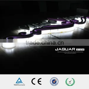 Fine Laser Cut Customized Design White Acrylic Letter With Baking Finish Acrylic Backlit Single Letter Sign Supplier's Choice thumbnail-1