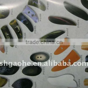 Horns Buttons in Apparel / Resin Horn Button thumbnail-1