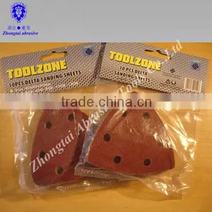 Abrasive Sand Paper With 93x93x93mm Triangle Shape thumbnail-3