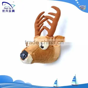 20cm Cotton Simulate Plush Toy Stuffed Deer Animal Head thumbnail-1