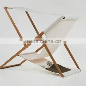 XZ Shape Leisure Folding Wooden Chair Beach thumbnail-4