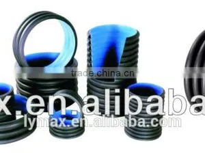 Extruded High Density Polyethylene Double Wall Corrugated HDPE Pipes for Sewerage Application thumbnail-1