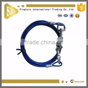 Customized PVC Coated Steel Wire Rope Sling With Hook thumbnail-1