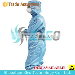 98%Polyester Cleanroom Clothes With High Quality thumbnail-4