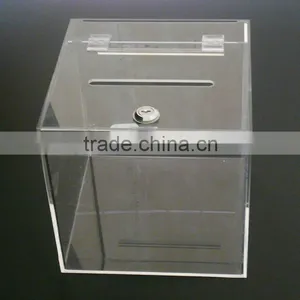 2015 Acrylic Storage Box With Lock thumbnail-1