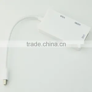 Factory Price Mini Displayport to Hdmi Dvi Adapter Cable With High Quality Data Transfer thumbnail-2
