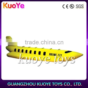 6 Person Banana Boat Inflatable,crazy Inflatable Towage Games,commercial Grade Inflatable Banana Boat thumbnail-1