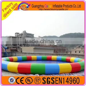 Human Sized Inflatable Pool for Sale, Above Ground Inflatable Swimming Pool With CE thumbnail-4