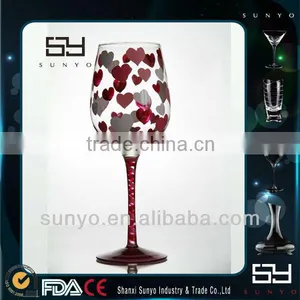 Hot Promotional Hand Paint Wine Glass/Goblets thumbnail-1