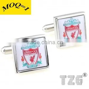 Fashion Stainless Steel Soccer Team Cuff Link thumbnail-1