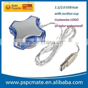 NEW PRODUCTS High Speed 4 Port 2.0 Usb Hub Can be Design Customized Logo thumbnail-1