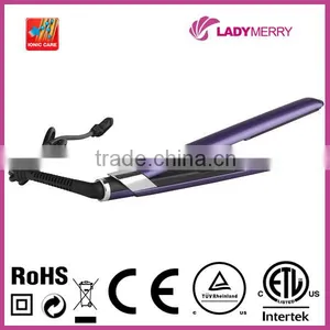 Best Seller Slim LED 460F Nano Silk Iron Hair Straightener With CE for Private Label thumbnail-3