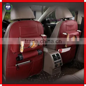 PU Leather Car Back Seat Organizers/Storage Bag thumbnail-2