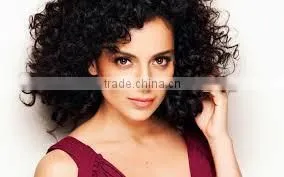 Indian Human Hair Extensions Natural Curly Virgin Remy Hair thumbnail-3
