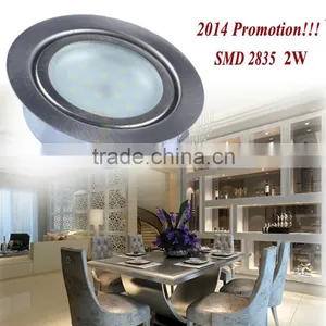 2014 Top Quality Products Aluminum 3*2w Round Led Cabinet Light, SMD2835 Under Cabinet Lights thumbnail-1