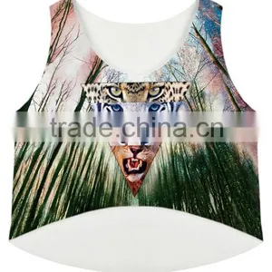 Fancy Ladies Tops Latest Design Girls Cool Summer Tank Tops In Bulk thumbnail-4