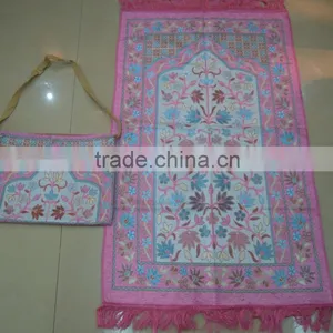 Muslim Prayer Rugs and Carpet With Bag BT-604 thumbnail-1