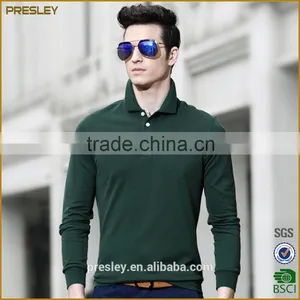 2016 Top Class Cheap Long Sleeve Polo Shirts Cheap Wholesale thumbnail-2