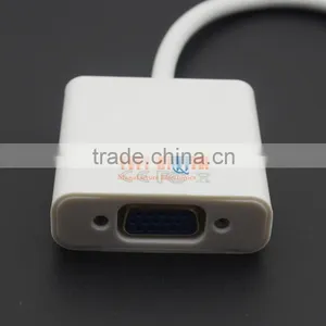 Fashion Thunderbolt Mini Display Port DP to VGA Cable For IMAC Macbook Air Pro New Arrival thumbnail-2