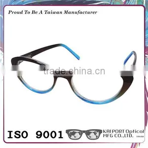 Cat Eye Shape With Gradient Colors Glasses Frame thumbnail-1