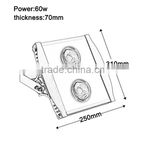 60W LED Tunnel Light CE/RoHS Energy Saving thumbnail-4