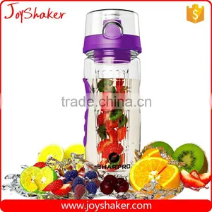 900ML Leakproof Tritan Custom Fruit Infusion Bottle With Logo thumbnail-5