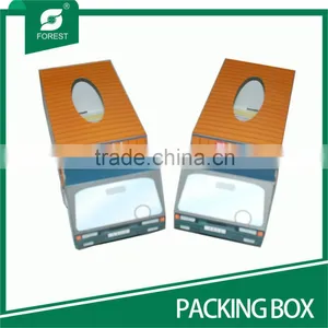 SPECIAL DESIGN TRUCK SHAPE PAPER BOXES FOR PACKAGING TISSUE thumbnail-4